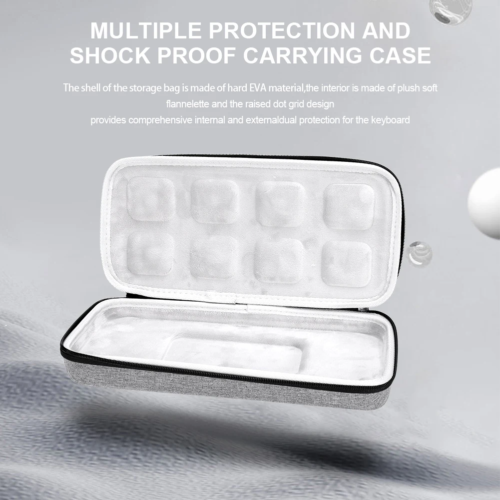 

Жесткий чехол для переноски Портативный водонепроницаемый чехол для клавиатуры аксессуары для Logitech MX Mechanical Mini для Logitech MX Mechanical