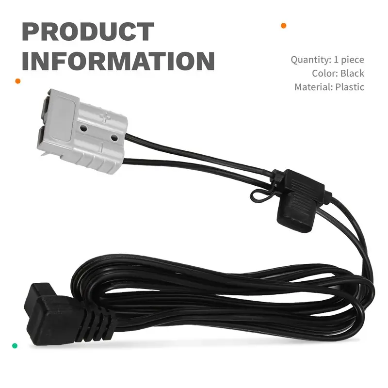 Кабель-удлинитель ABFN-For Anderso Plug, 2-контактный, 16AWG, 50А, с проводом для подключения к холодильнику (art.: 3920dae3c81af) - 3920dae3c81af