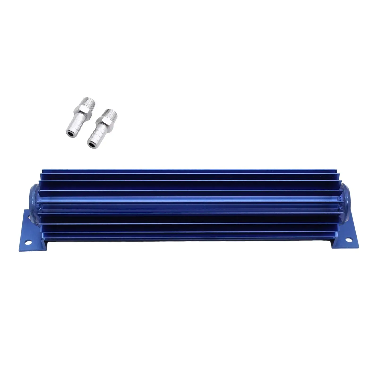 

Dual Pass Finned Transmission Cooler Trans Spare Parts High Performance Blue