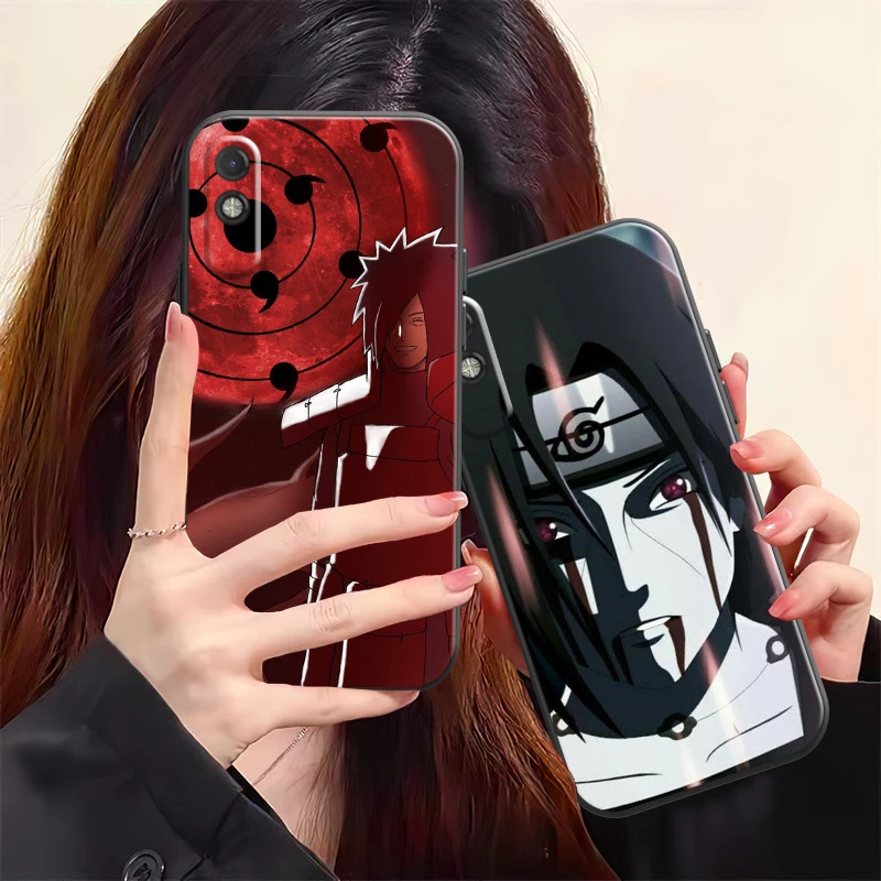 

Japan Anime NARUTO Phone Case For Xiaomi CC9 CC9e 10S 10 Pro 11 11 Lite 11 Pro 10 Funda Carcasa Liquid Silicon Back Black