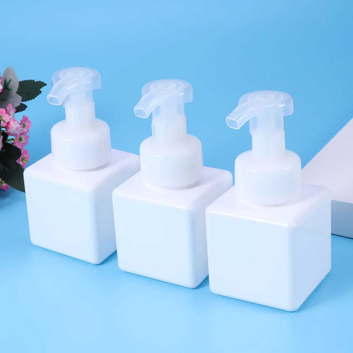 

Bottle Foaming Pump Soap Bottles Dispenser Foam Liquid Shampoo Travel Refillable Empty Containers Foamer Hand Facial Shower