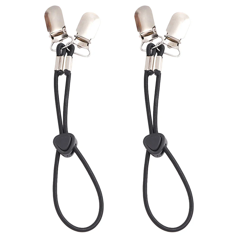 

2 pcs Elastic Bed Sheet Fasteners Adjustable Fitted Sheet Straps Clips Sheet Straps