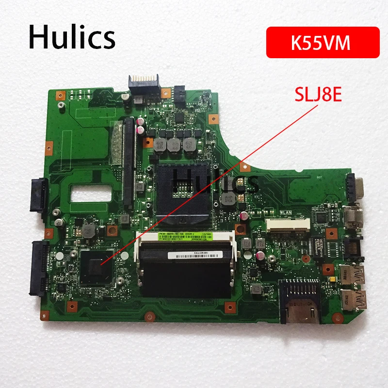 

Материнская плата для ноутбука ASUS K55VM K55VJ A55V материнская плата REV: 2,0 SLJ8E