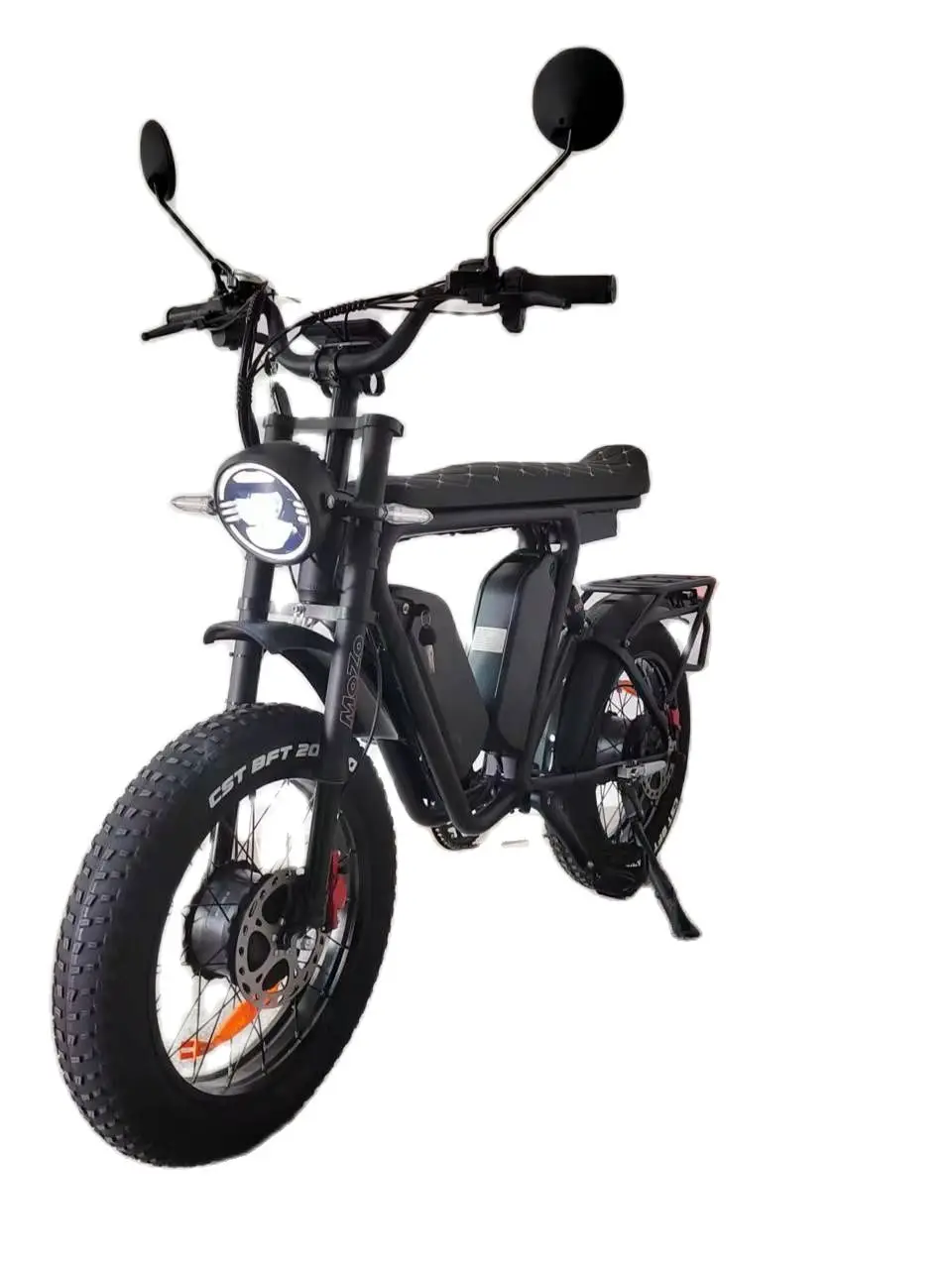 Electric Bike Dual Motor Bafang  52V2000W  Lithium Batterys 44Ah  Full Suspension Hydraulic Brake Fat Tire Yolin Ebike