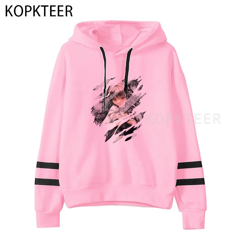 

Женская толстовка с капюшоном, в японском стиле