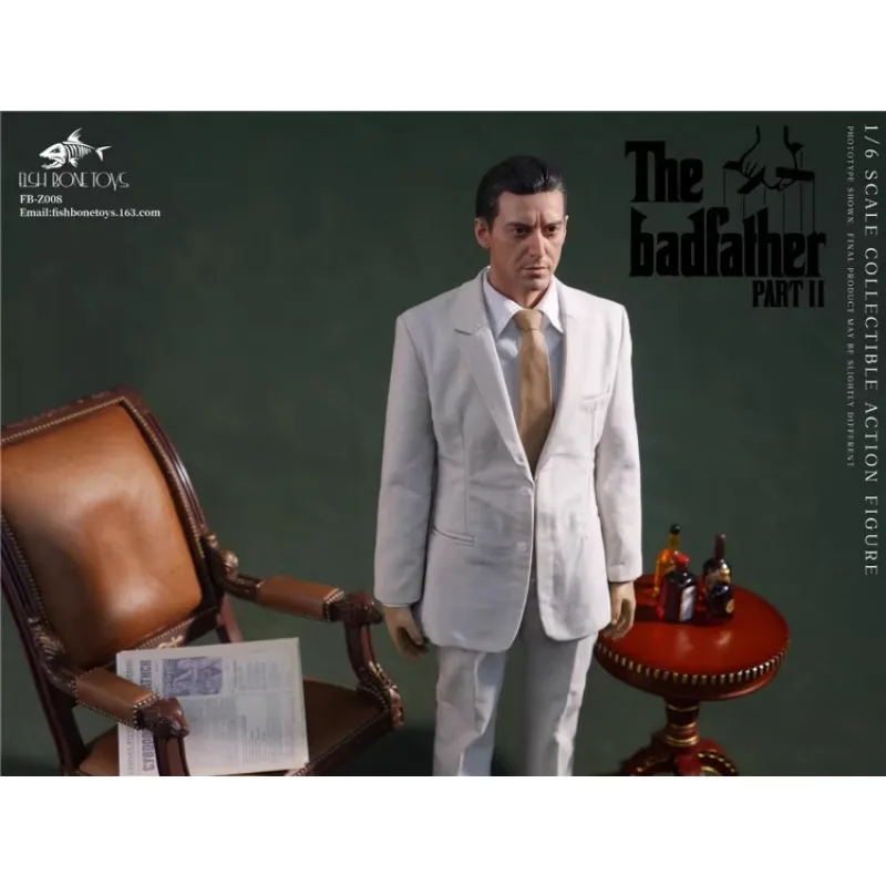 Оригинальная Подлинная рыба BONETOYS 1/6 Реальная Модель майка Майкла корлеона COSBABY
