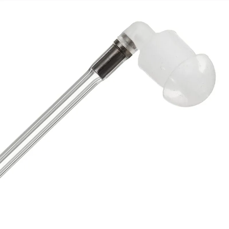 2 pack pcs 3.5mm Police Listen Only Acoustic Tube Earpiece Headset with One Pair Medium Earmolds for baofeng Remote Speaker Mics