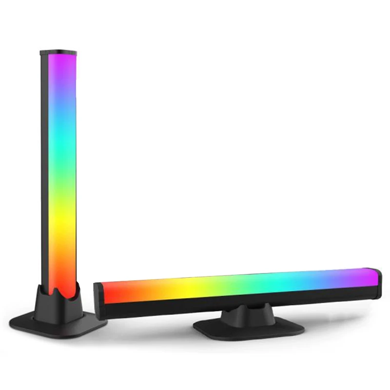 

Смарт Wi-Fi RGB музыкальсветильник светодиодный окружающий свет умсветильник ные световые панели работает с Alexa Play светильник вая балка для ПК ...