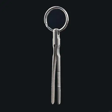 M7BA для титанового сплава Tweezers Mini Tweezers TC4 Tweezer для открытого туристического камеры