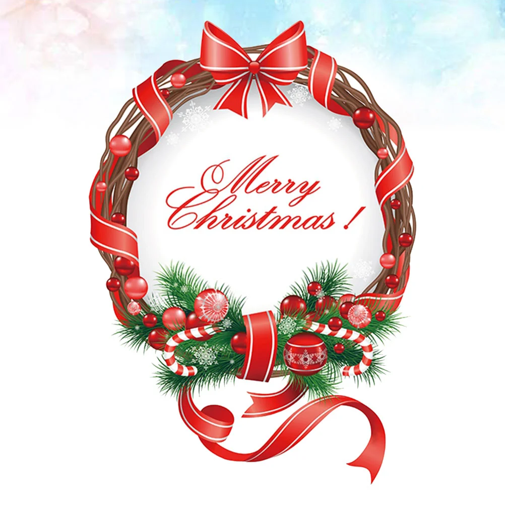 

1pc Wall Sticker Christmas Creative Decals Accessories Paste Mural Sticker Wall Decor for Decor