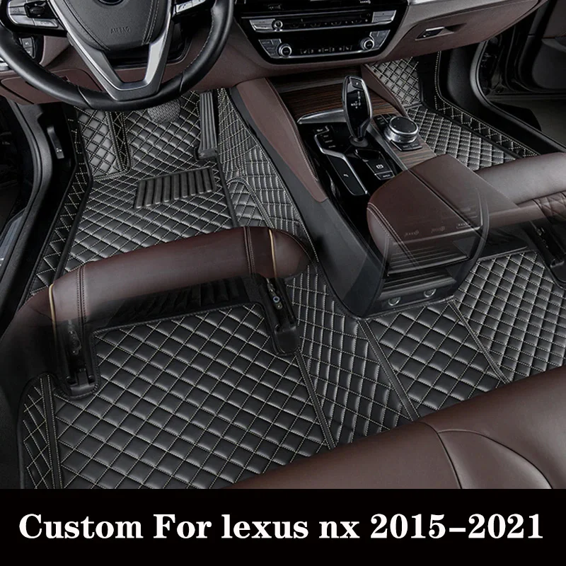 

Custom Car Floor Mat For Lexus Nx 2015 2016 2017 2018 2019 2020 2021 Diamond RugS Foot Pads Luxury Man Carpet Auto Accessory