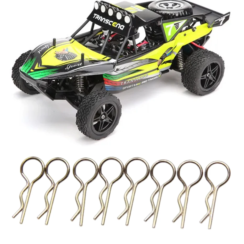 8 шт. 1/12 зажим для кузова из алюминиевого сплава утолщенный Rc Wltoys K959 L202 L212 L222 L959 L969
