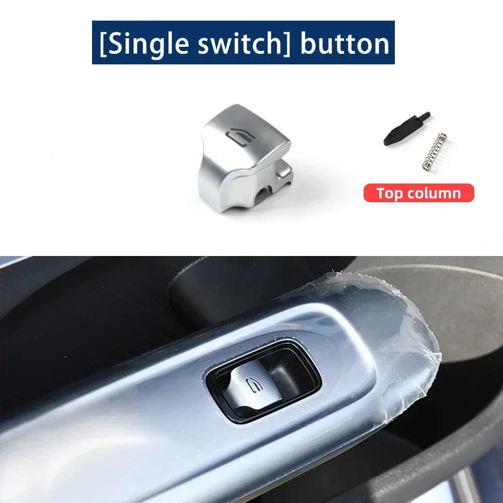 

Главный переключатель окна автомобиля, кнопка ремонта, крышка дверного стекла, переключатель управления, колпачок для Mercedes Benz W206 W254 W214 C E GLC Class