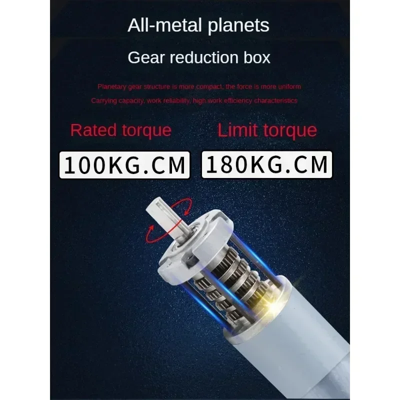 Планетарный мотор-редуктор постоянного тока 12 В/24 В 36GP-555 низкоскоростной