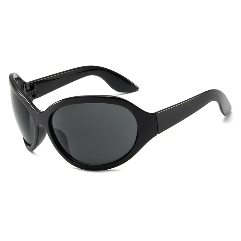Dyymj Новые Индивидуальные забавные солнцезащитные очки женские крупные в большой