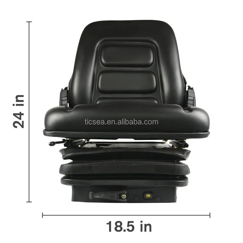 

Industrial Universal Suspension Seat for Linde Forklift Tractor,Excavator Skid Loader Backhoe Dozer Telehandler