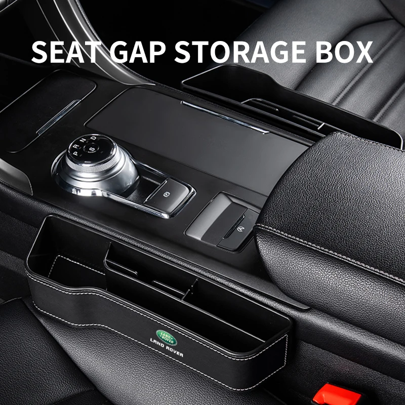Вместительный кожаный Органайзер нескользящий автомобильный контейнер для