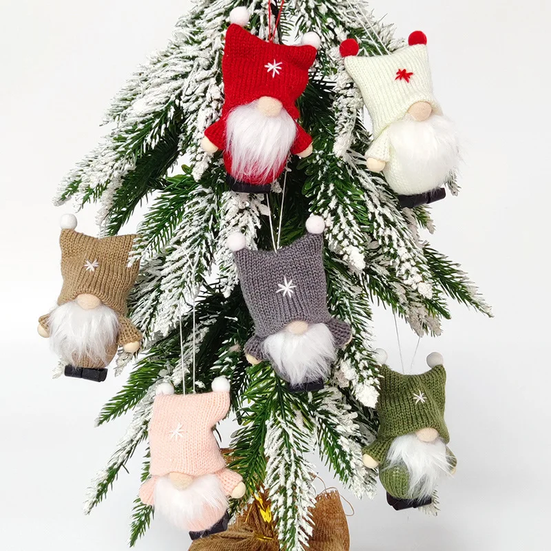 

1 шт. небольшой гном, Рождественская безлицевая кукла, фотоэлемент для дома, Рождественское украшение, Рождество, Новый год 2022