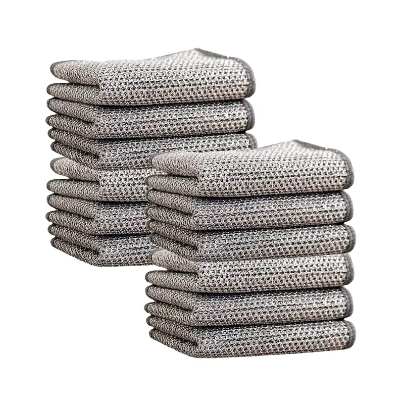 

Металлические микрофибровые салфетки для кухни