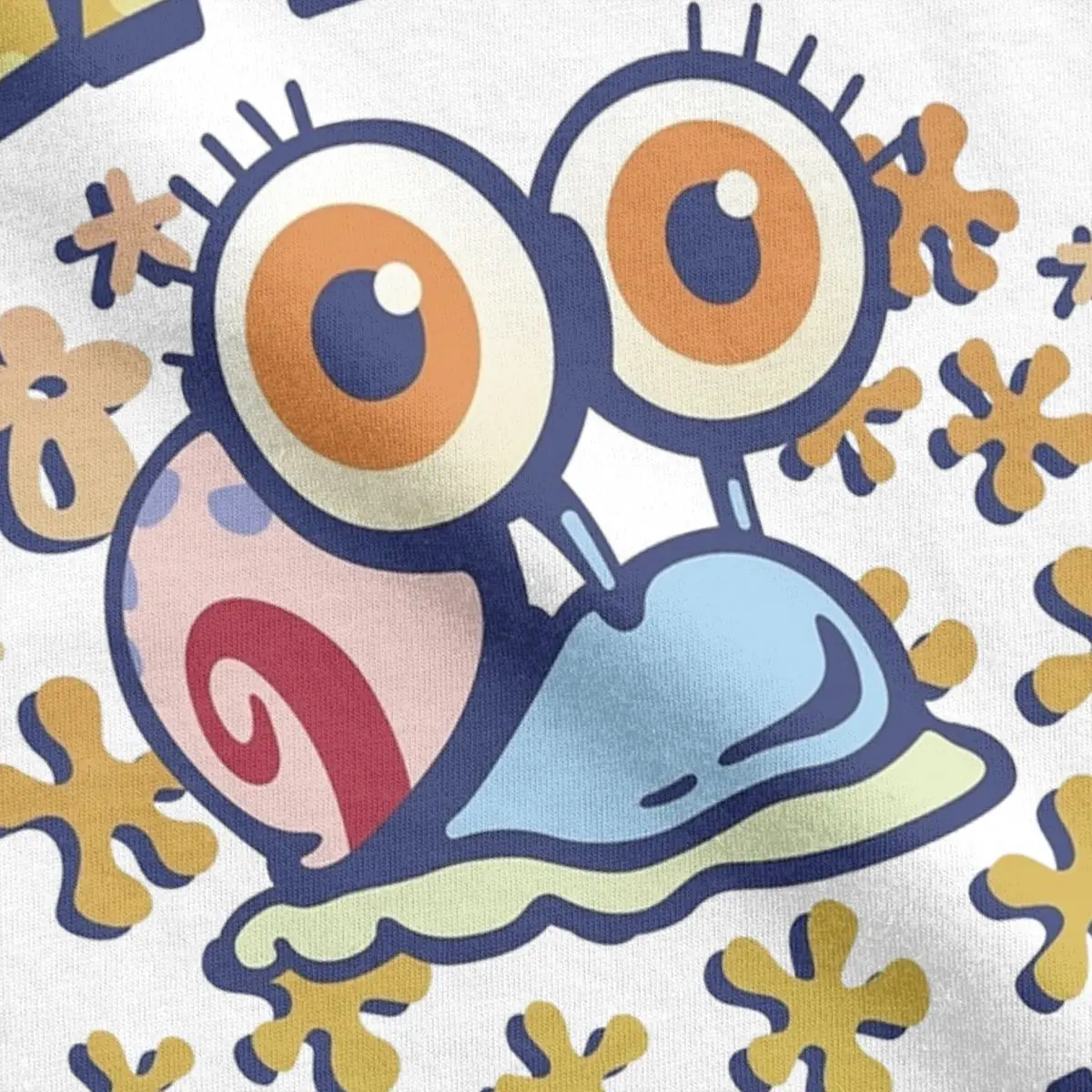 Уличная футболка Губка Боб хлопковые футболки The Run Baby Gary модная для женщин лидер