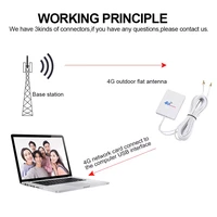 3g 4g lte antenna mobile antenna ts9 crc9 sma connector booster modem aerial external antenna 2m cable