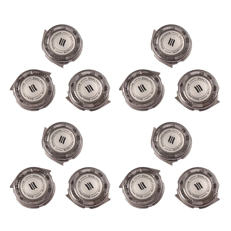 

12X HQ8 Shaver Heads, Shaving Heads For Norelco Shaving Razor Replacement Blade Head