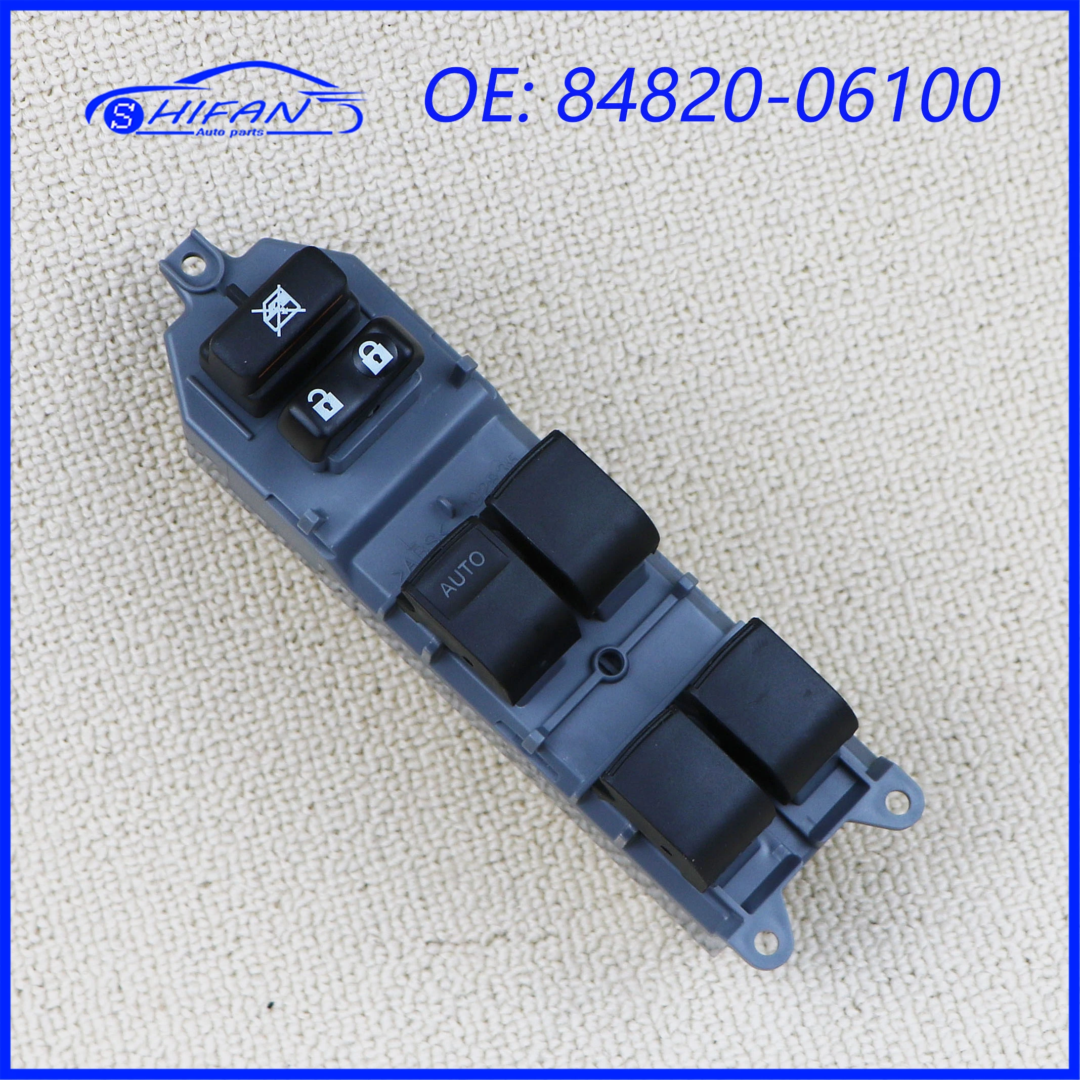 

84820-06100 Power Window Control Switch Regulator Button For Toyota Camry Yaris Highlander Corolla Vios RAV4 2006-2018