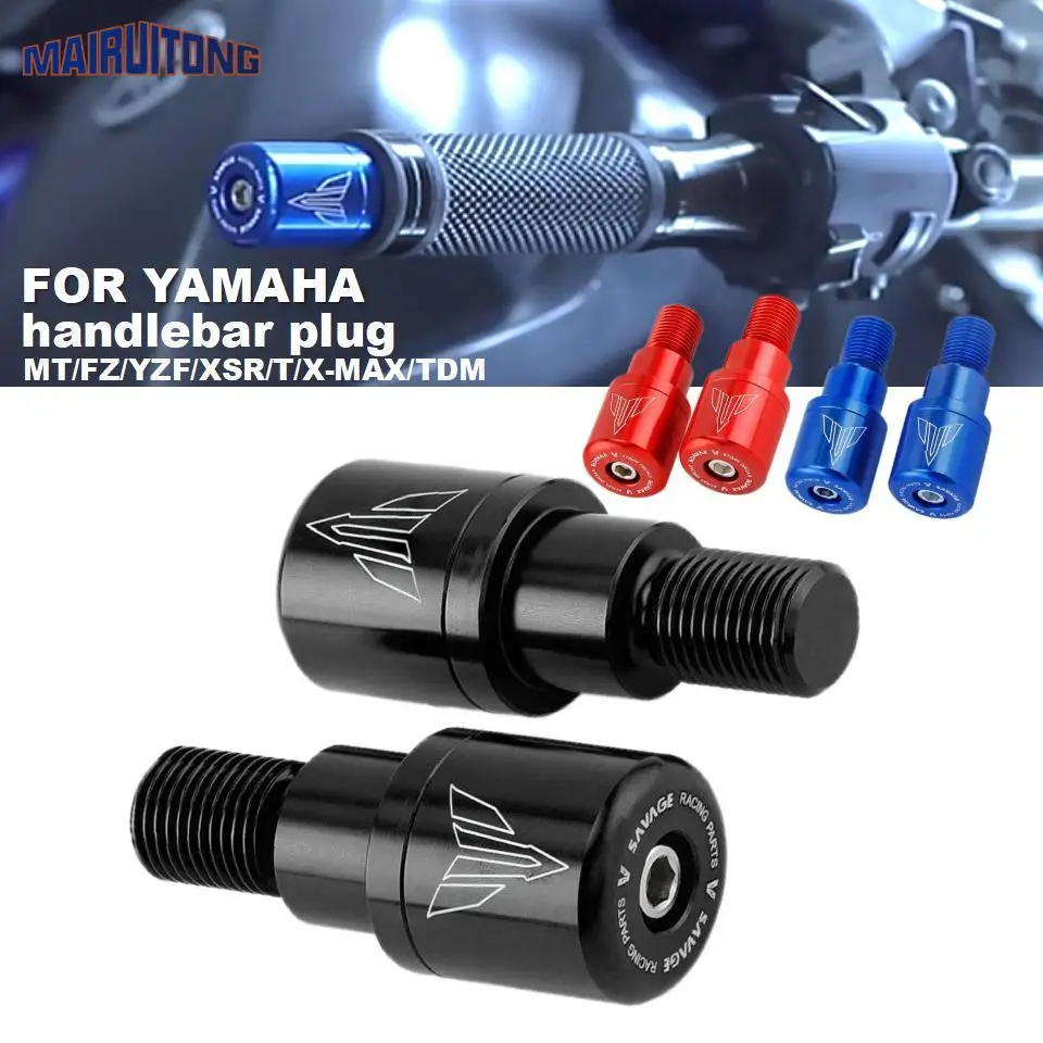 Наконечники руля MT для YAMAHA MT07 MT10 FZ6 YZF R125 MT09 Tracer XJ6 XMAX 125 250 400 TMAX 530 560 Ручка мотоцикла
