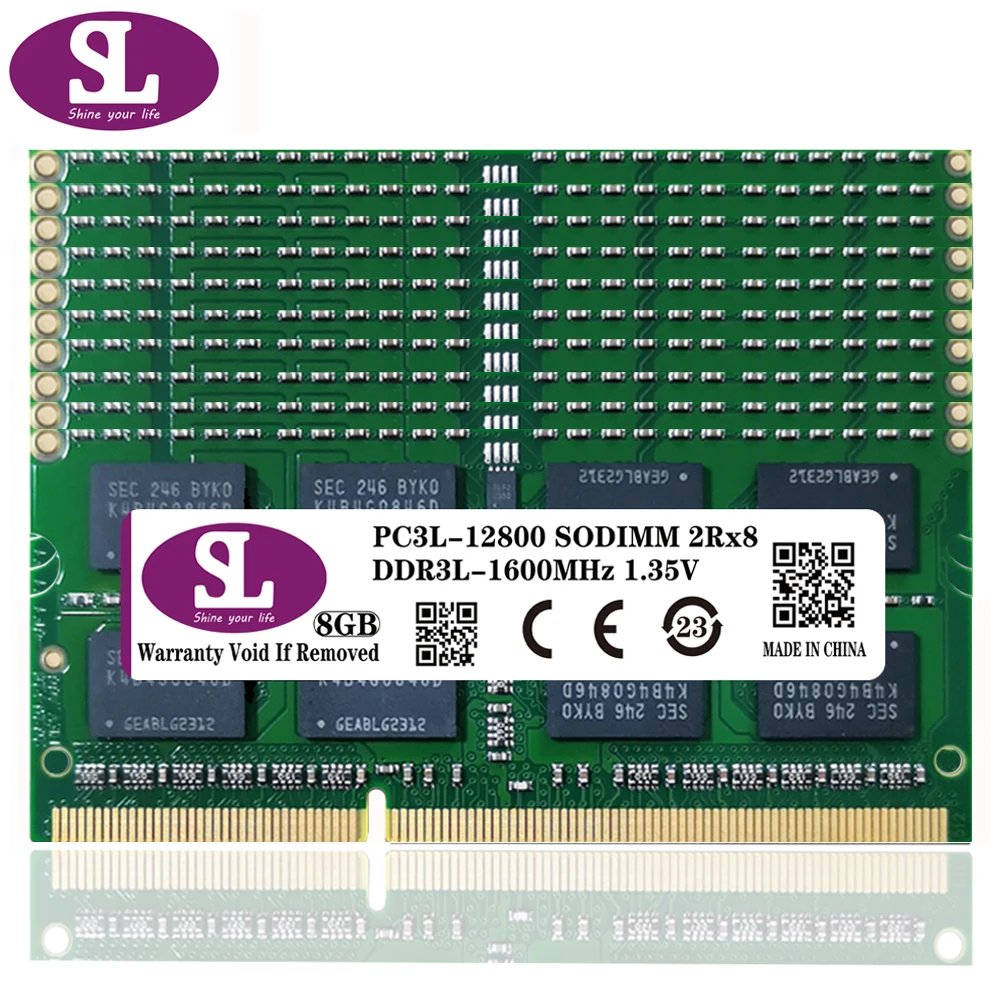 10 шт. DDR3L RAM 4 ГБ 8 1600 МГц 1333 1066 ноутбук memoria PC3 12800 10600 оперативная память для ноутбука
