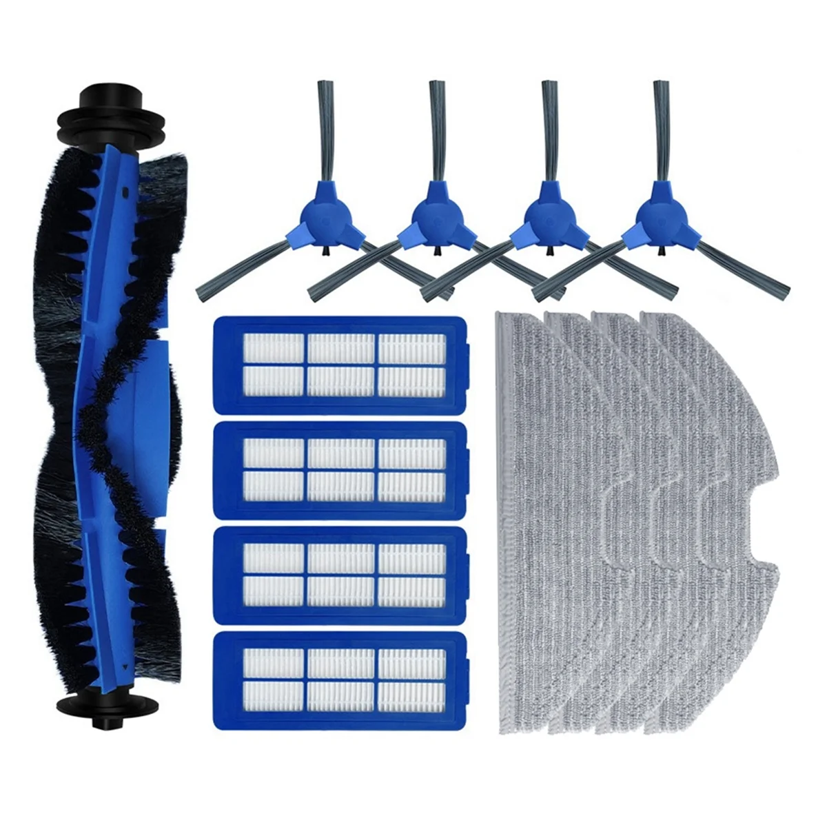 Для Eufy RoboVac G10 G30 гибридные запасные части Hepa фильтр тряпки для швабры основная