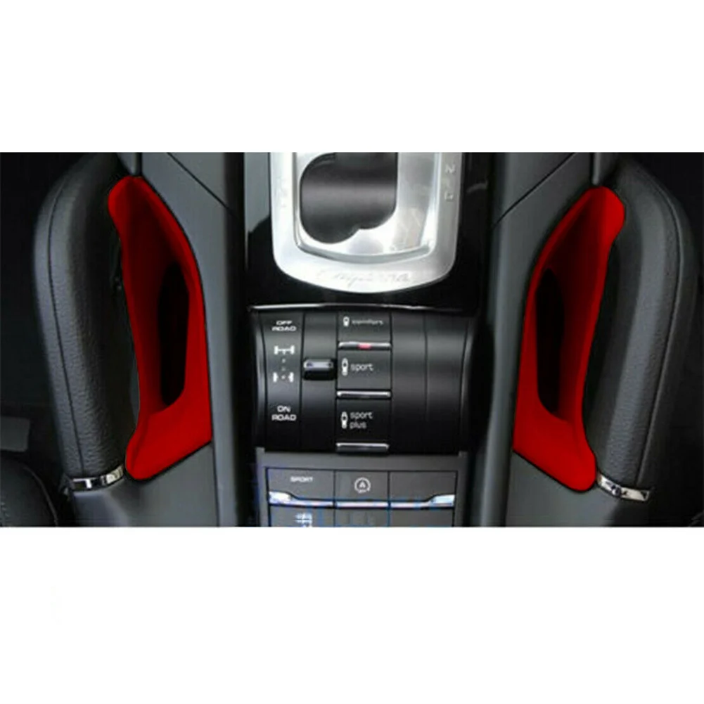 

Center Console Storage Bag L & R / Front Storage Box 2pcs ABS & Rubber