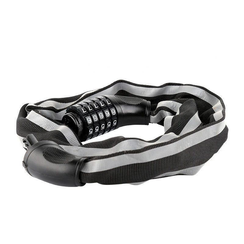 

Bicycle Lock 732 Chain Lock Anti-theft Mountain Bike Combination Lock Cable Lock Bicycle Universal Chain Lock Electric Vehicle
