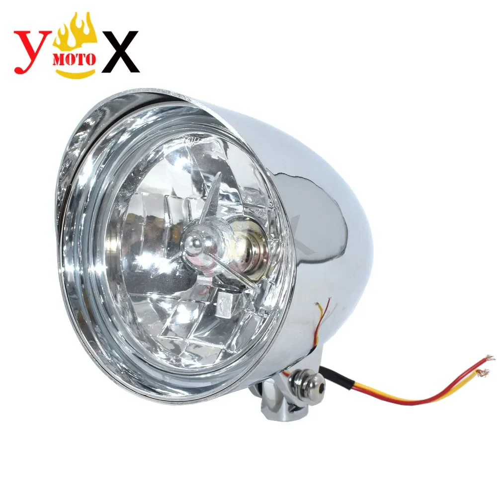 Галогенная лампа для мотоцикла передняя фара в сборе модифицированная Harley Chopper XL