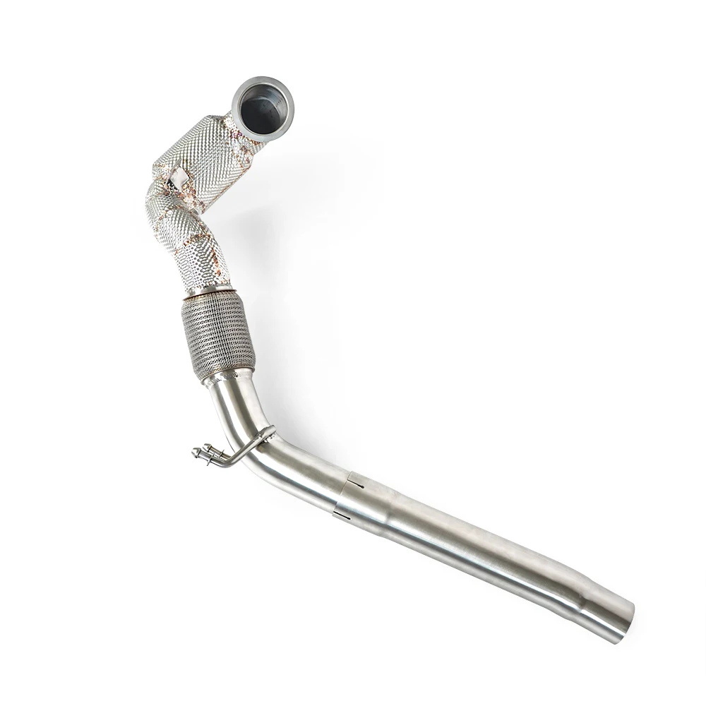 Подходит для Volkswagen Golf MK7/MK7.5 GTI 2.0T 2014-2020 водосточная труба из нержавеющей стали с