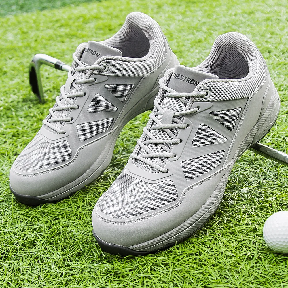 

Водонепроницаемая Мужская обувь для гольфа, профессиональные бегущие кроссовки для гольфа для мужчин, большие размеры, обувь для ходьбы и гольфа, Классические мужские кроссовки