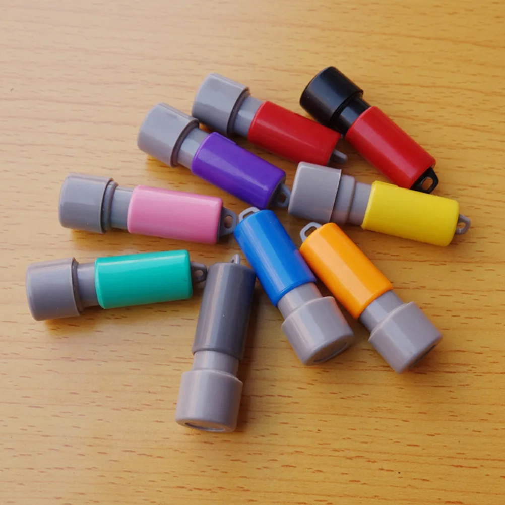 10 шт. чехол для печати чернильный штамп сделай сам с подушечкой самоблоки