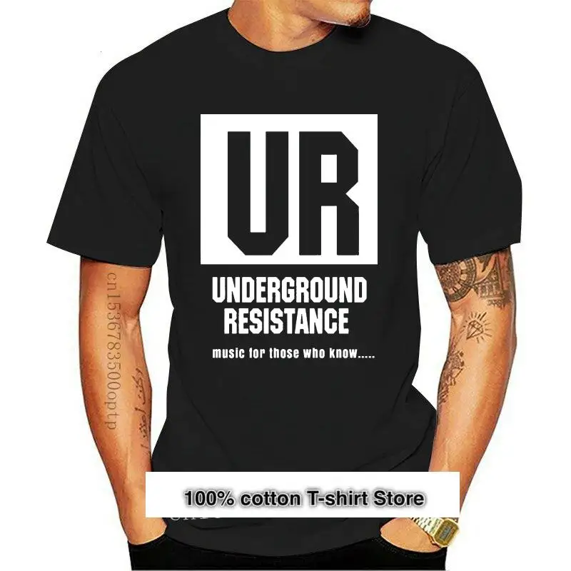 

Camiseta de resistencia subterránea de Detroit, Tecno pioneros, Jeff Mill, Jackson Hood, Acid House, manga corta, 033644