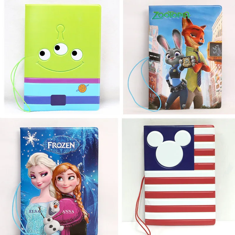 Обложка для паспорта Disney Холодное сердце 2 чехол с 3D рисунком Джуди Микки Мауса