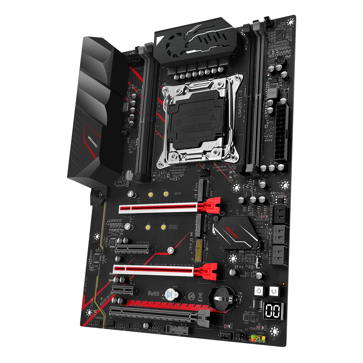 MACHINIST X99 комплект материнской платы с процессором E5 2650 V3 CPU 8G(1*8) DDR4 ECC RAM Memory LGA 2011-3
