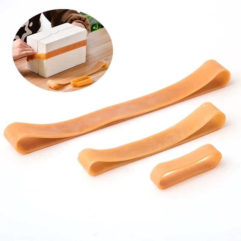 

11/23/30cm 3 Styles Pottery Beef Tendon Bandages Plaster Rubber Bandages Rubber Grouting Tools Stretchy Strong and Durable