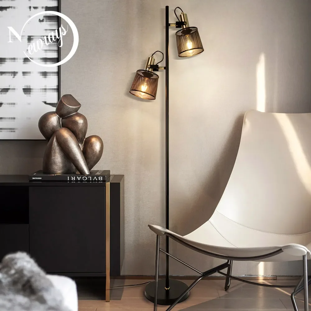 

Новая современная напольная лампа с ножным выключателем, настольная лампа, регулируемая Напольная Лампа для спальни, гостиницы, кофейни, пр...