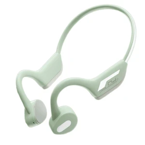 Bone Conduction Shape Headphones Open Ear Wireless Earbuds Bluetooth 5.0 Headset Sports Earphones-White