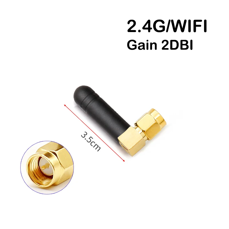 

Складная клеевая антенна, 2,4 ГГц, bluetooth, Wi-Fi, SMA Male, 4DBI, беспроводной мониторинг с высоким коэффициентом усиления, модуль маршрутизации ZigBee, сет...