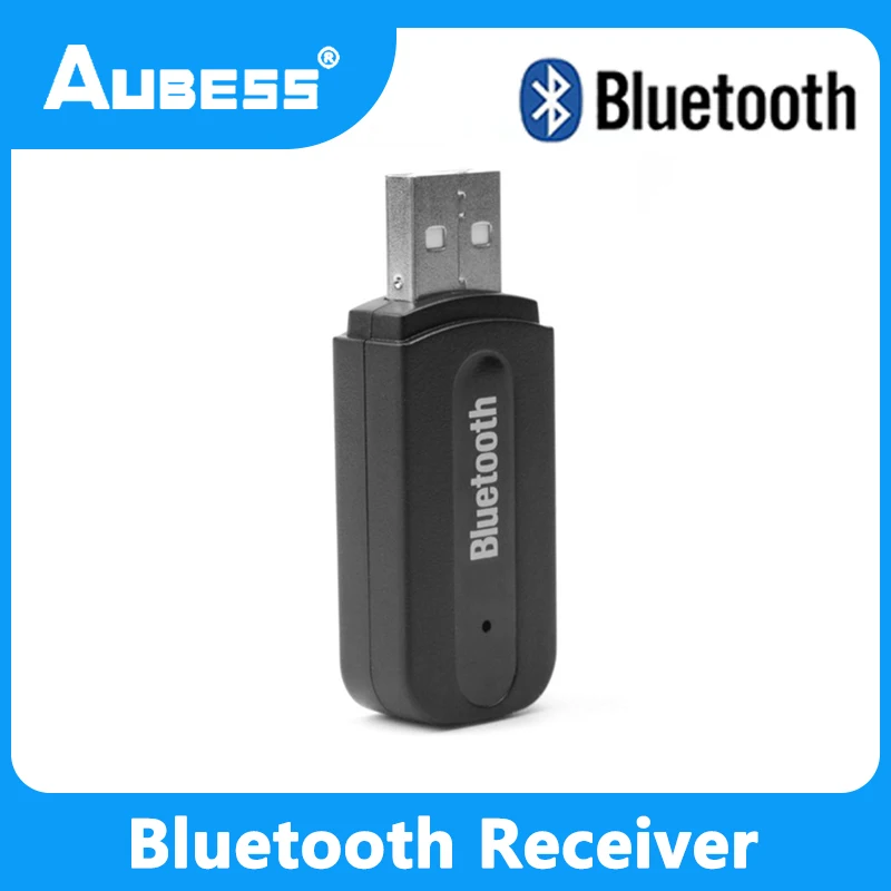 

USB Bluetooth 4.0 PC Adapter Wireless Dongle Stereo Audio Music Receiver 3.5mm Aux Jack For PC Laptop Computer Speaker Headsets