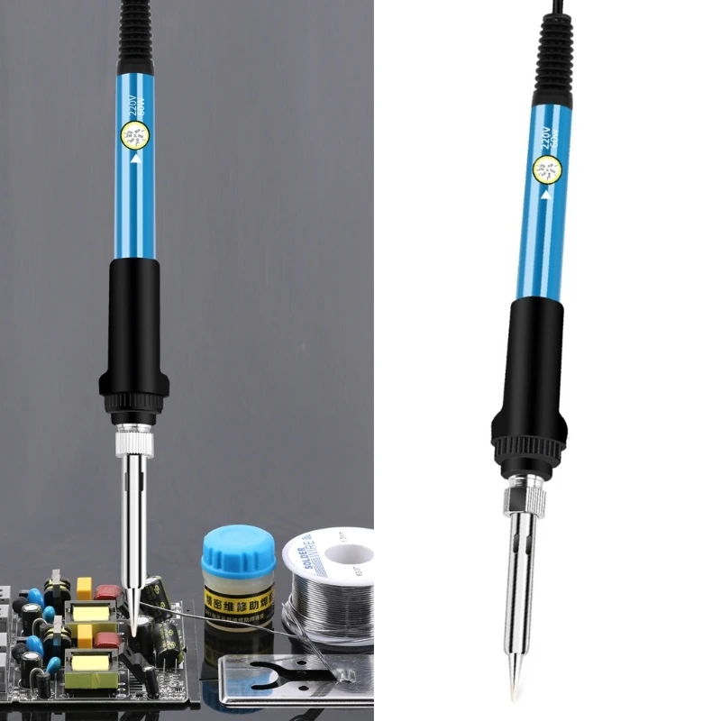 

60W Adjustable Soldering Iron for Circuit Board Repair Welding Solder Rework Station Electronic Ceramic Core FastHeating