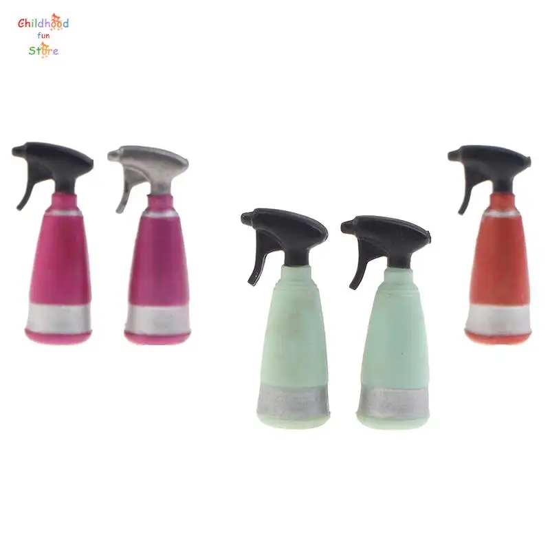 

2 шт. 1:12 Миниатюрная модель кукольного домика, банка для полива, модель «сделай сам», аксессуары для домашнего садоводства, игрушки для игров...