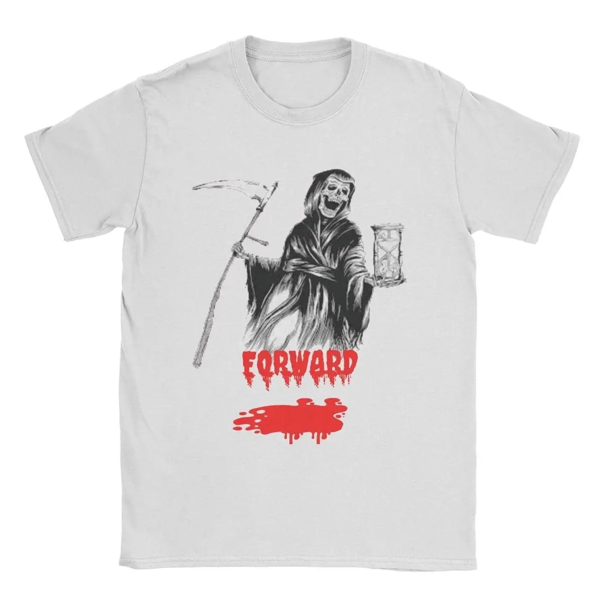 Forward Observations Group Men's T Shirts Fog Funny Tee Shirt Short Sleeve Crewneck T-Shirts 100% Cotton Summer Tops