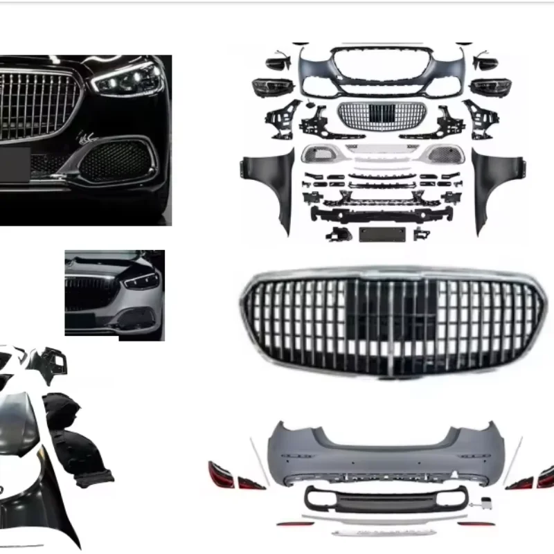 W221 Alte S-klасса в епине новая форма W223 S-klассе Zusammen Mit Einem Maybach-комплект Umgewandelt