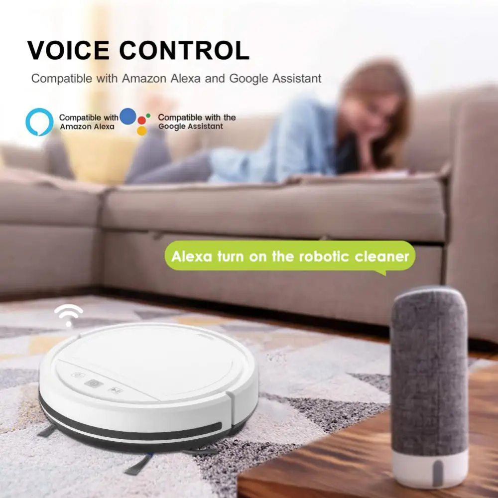

Corner And Edge Cleaning Automatic Refill Vacuum Cleaner Designated Area Cleaning Zigzag Cleaning Sweeping Robot Tuya Smart
