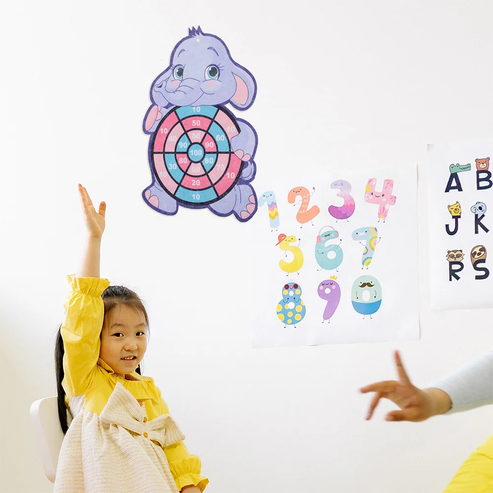 

2 Sets Game Conjuntos Deportivos Para Niño Kids Dart Toy Board Sticky Balls Indoor Games Plastic Child Party Toys